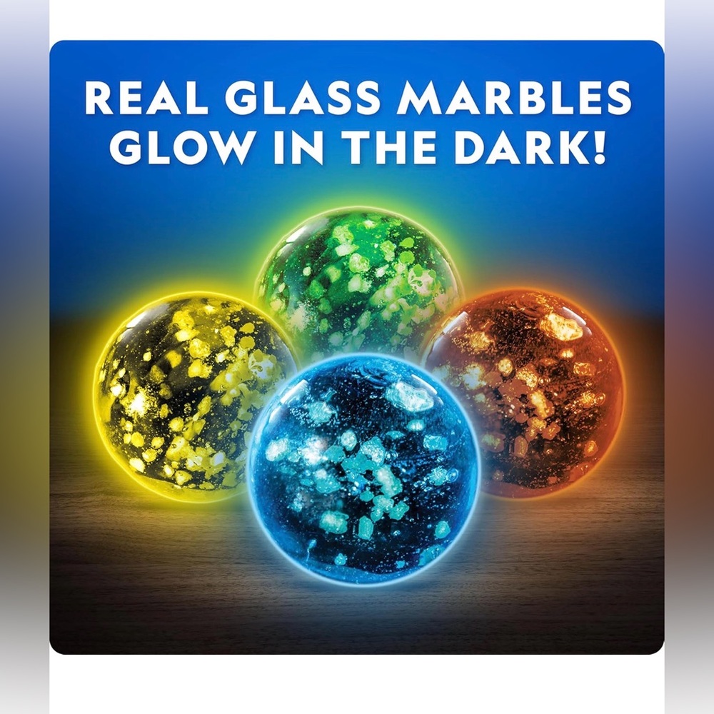 National Geographic Glow in the Dark Marble Run 150pcs Like New - Picture 3 of 9